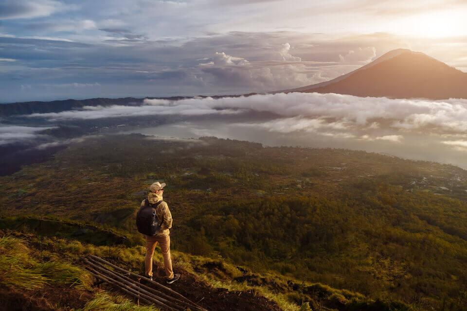 mount batur trekking package with breakfast and natural hotspring