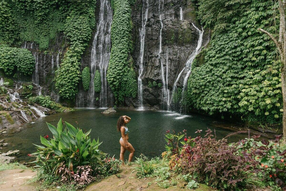 banyumala waterfall north Bali