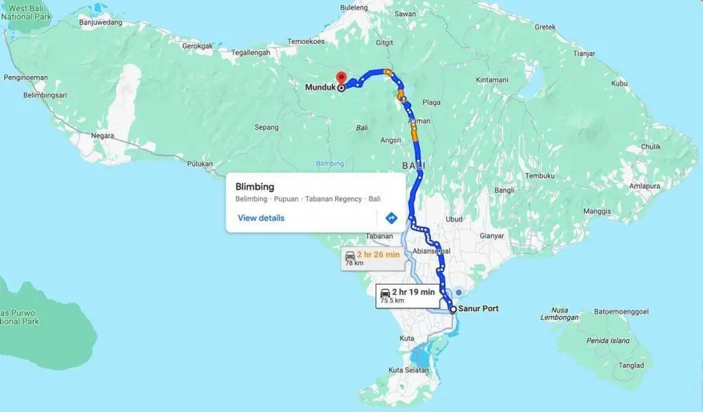 Private Transfer from Sanur Harbour to Munduk, North Bali 3 private transfer from sanur harbour to munduk